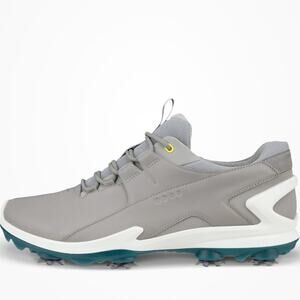 ECCO Men's Golf Biom Tour Leather Waterproof Spikes Shoes Size 45